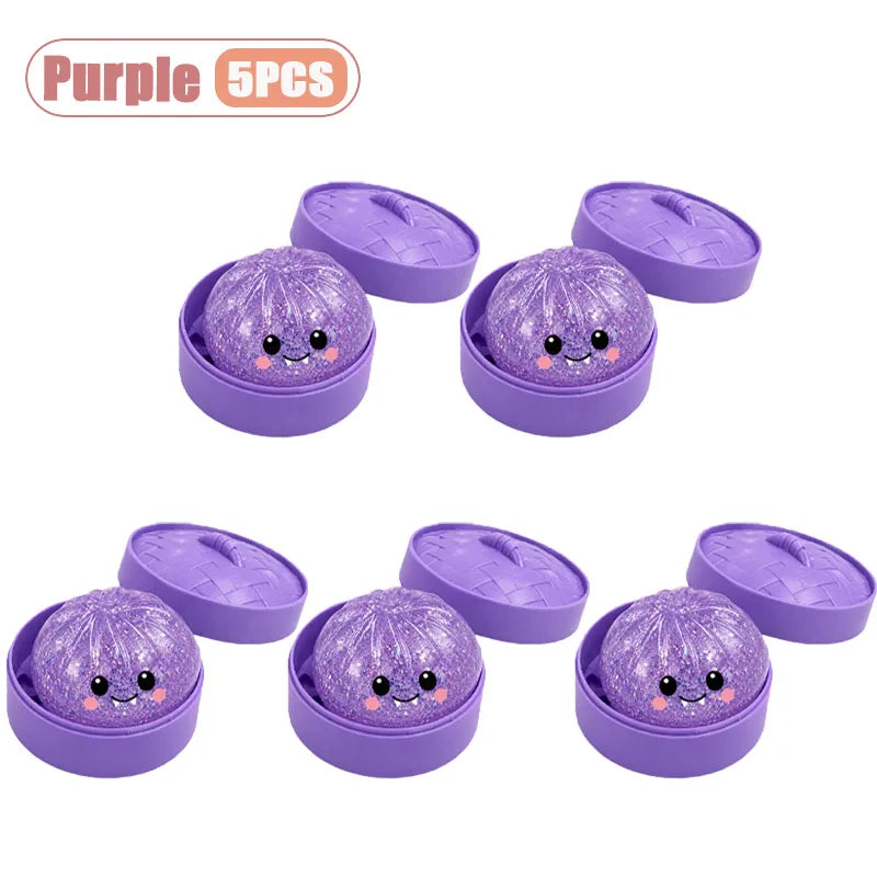 Halloween Bun Squishy Set