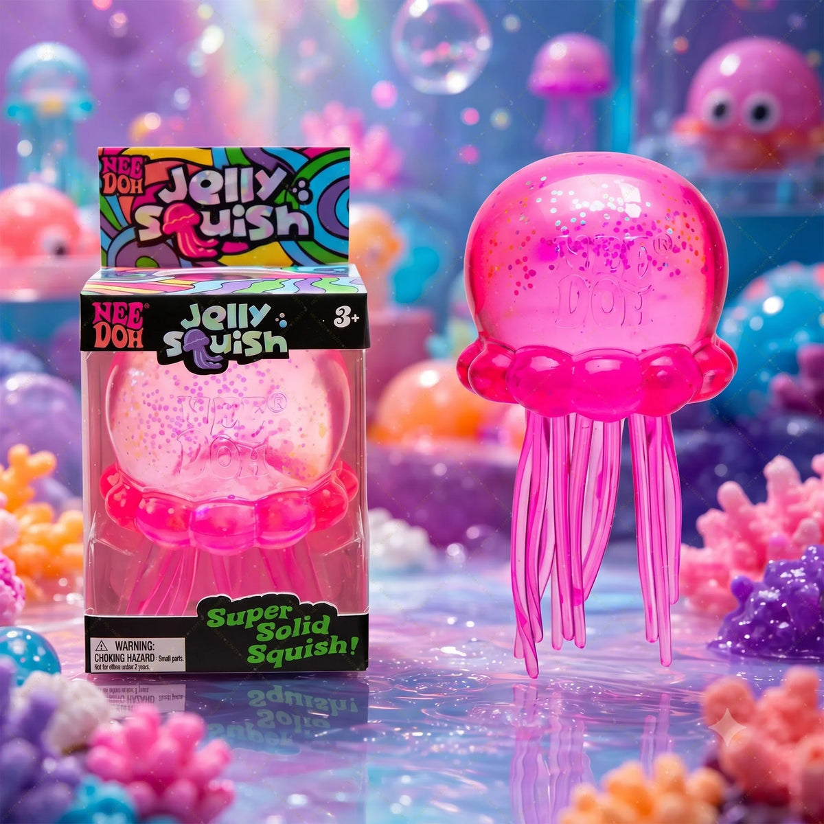 Rainbow Jellyfish Squish – Blind Box