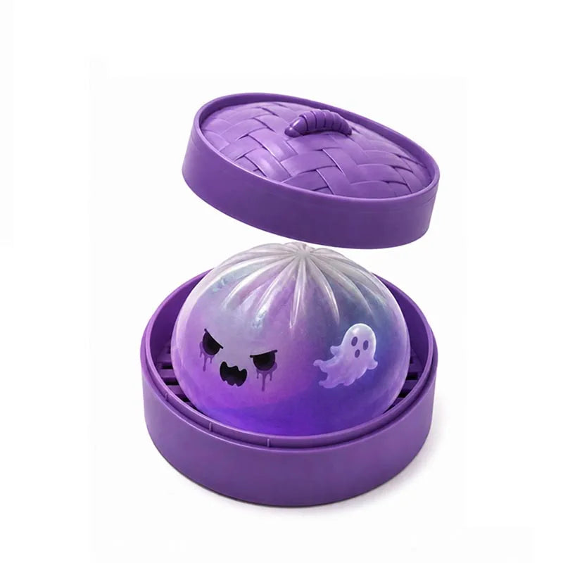 Ghost Dumpling Bun Squishy