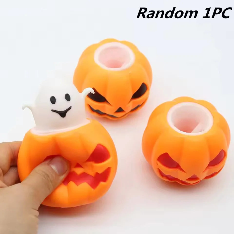 Pumpkin Ghost Cup Squishy