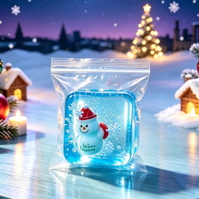 Holiday Ice Cube Squishy