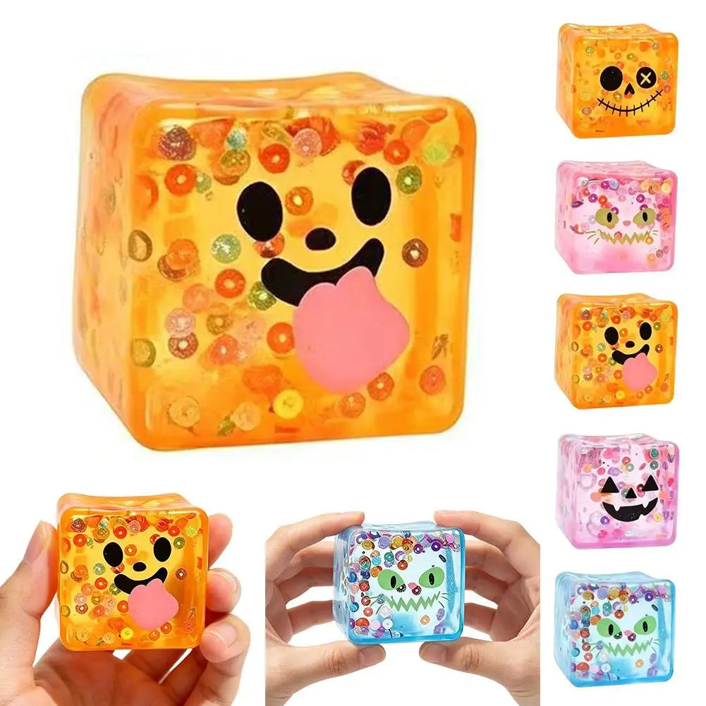 Funny Face Ice Cube Squishy