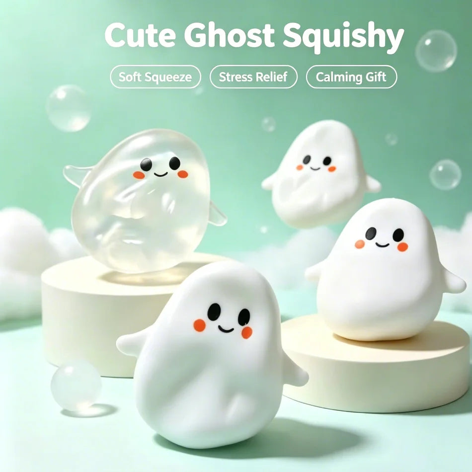 Ghost Pumpkin Squishy