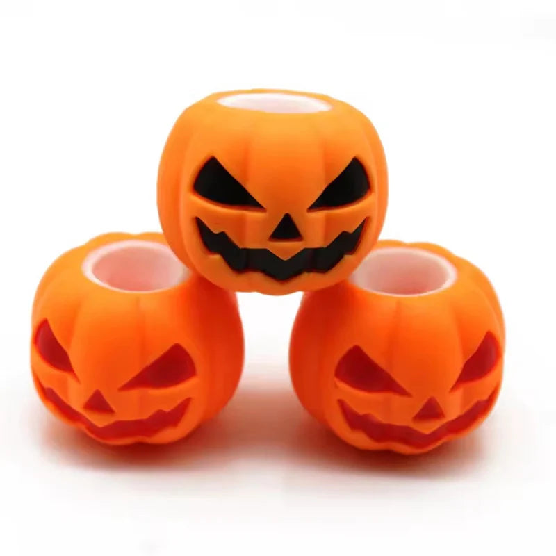 Pumpkin Ghost Pinch Squishy