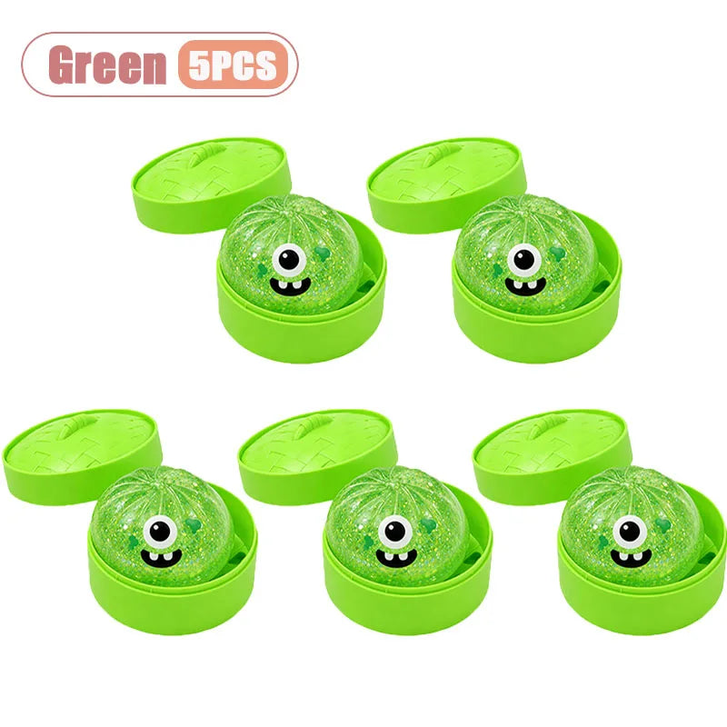 Halloween Bun Squishy Set