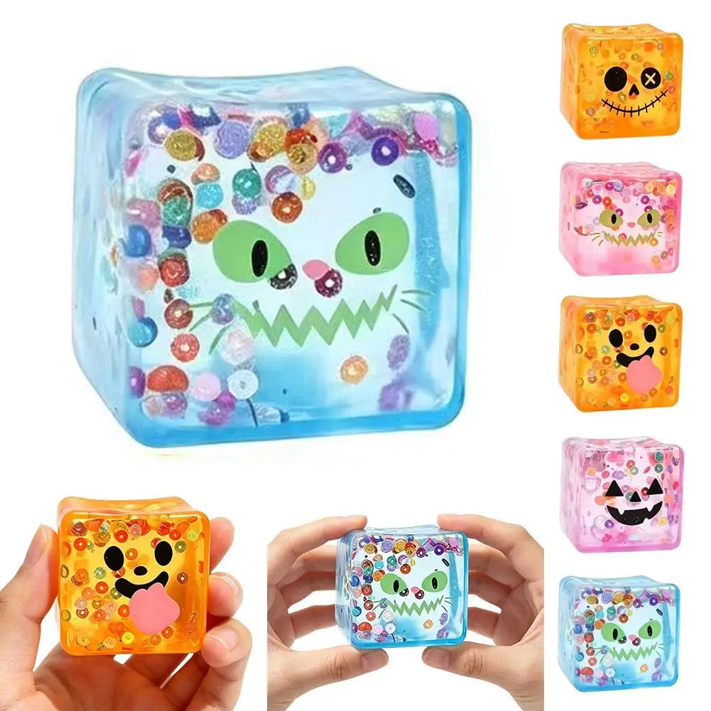 Funny Face Ice Cube Squishy