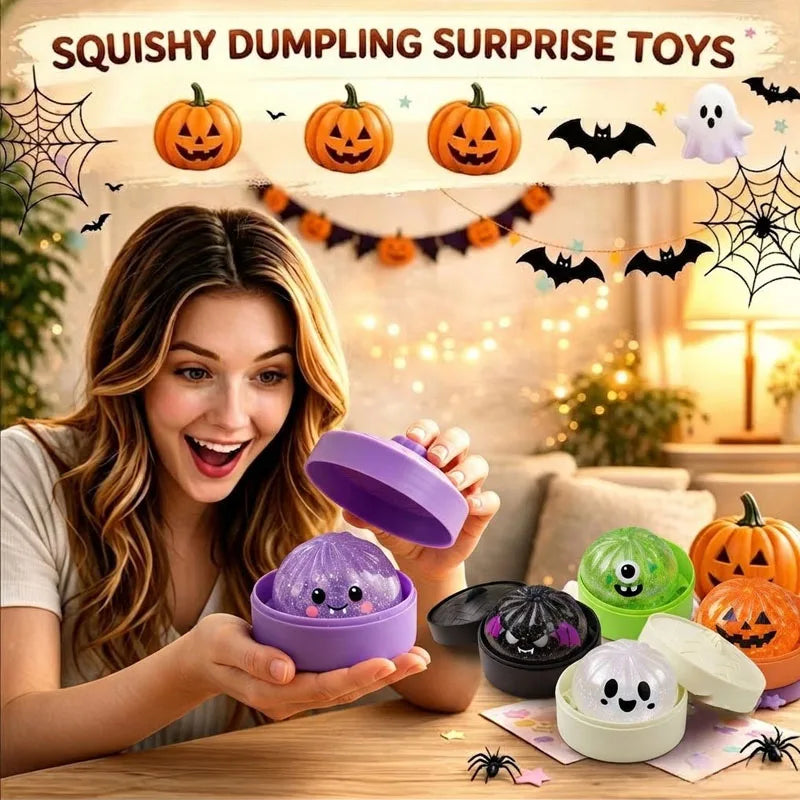 Halloween Bun Squishy Set