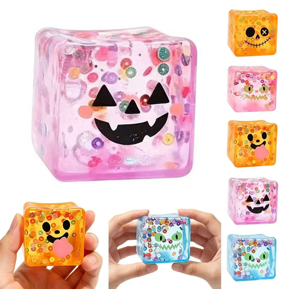 Funny Face Ice Cube Squishy