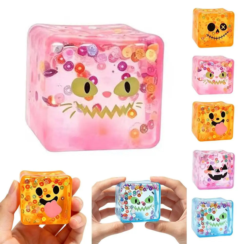 Funny Face Ice Cube Squishy