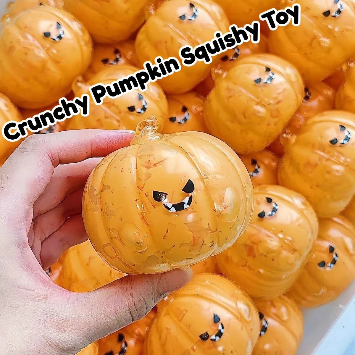 Crunchy Pumpkin Squishy Ball