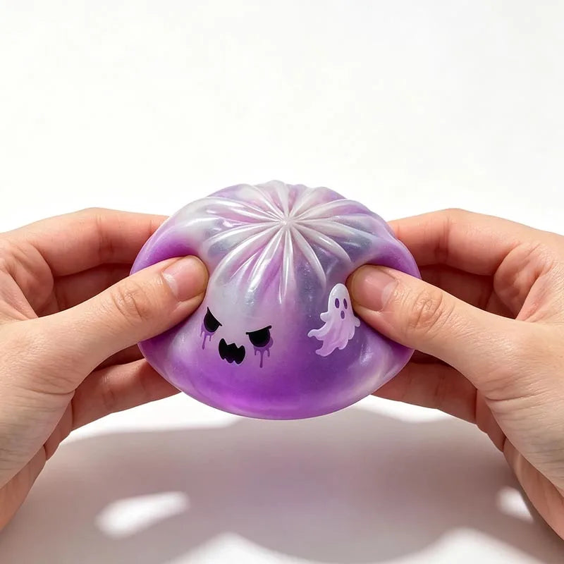 Ghost Dumpling Bun Squishy