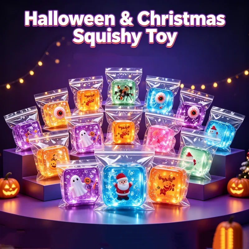 Holiday Ice Cube Squishy