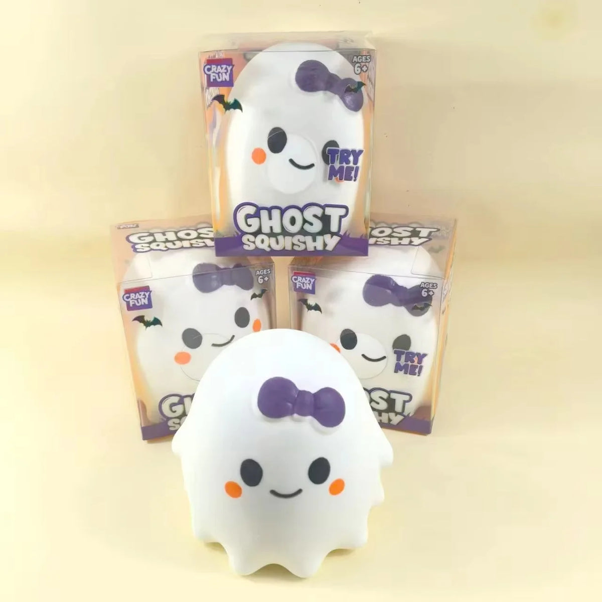 Bow Ghost Squishy